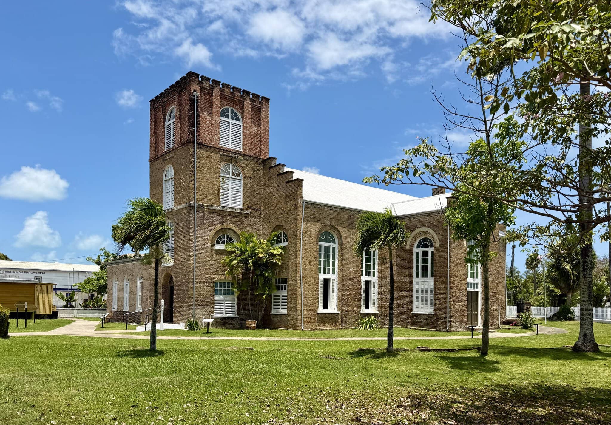 St. John's Cathedral in Belize City, built in 1812 with English ballast bricks, the oldest Anglican cathedral in Central America