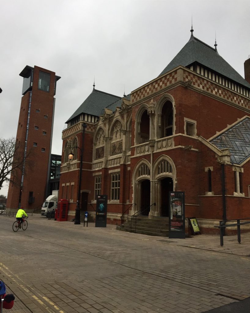 The Shakespeare theater in Stratford upon Avon