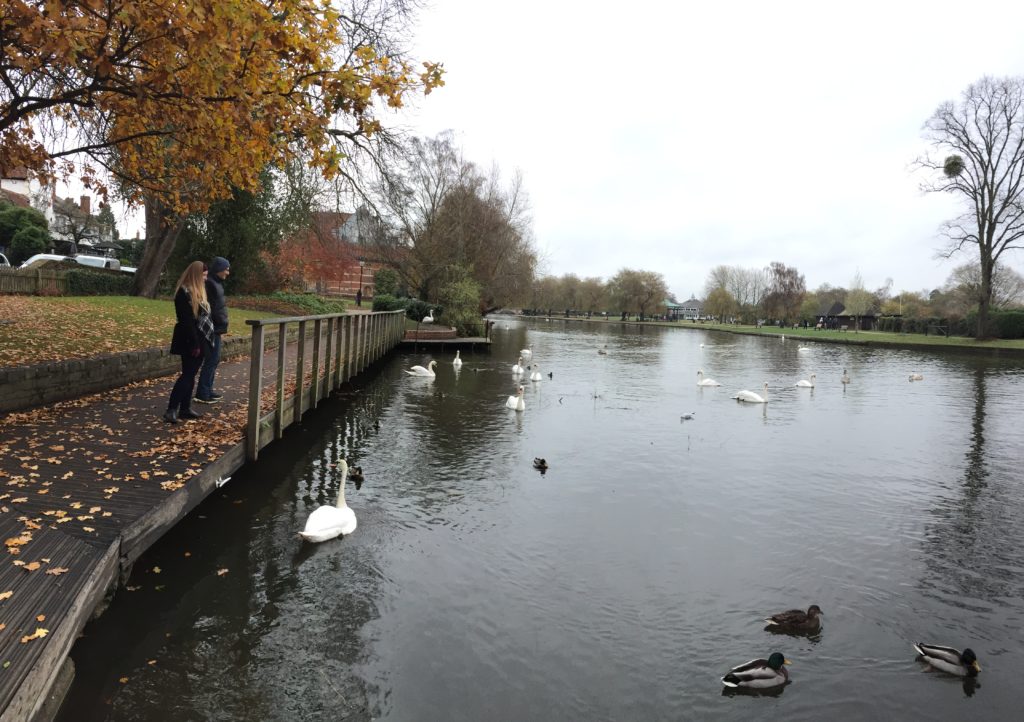 I could spend the days in Stratford-upon-Avon. I can see how this place would inspire such artistic talent.