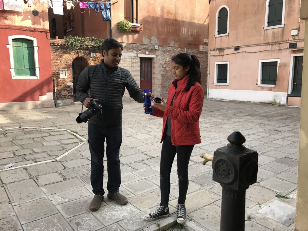 Like most of Italy there are functional water fountains in Murano dispensing delicious naturally cold water. 