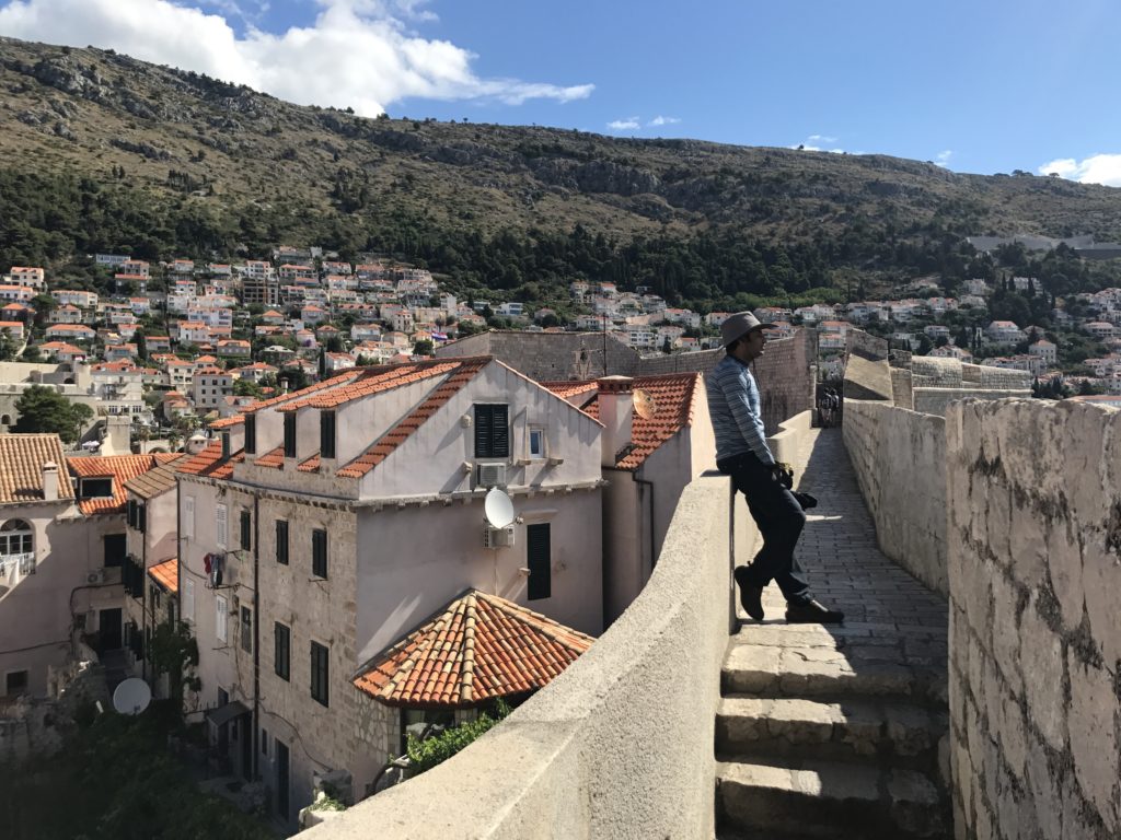 I could watch the ocean forever from the Dubrovnik wall