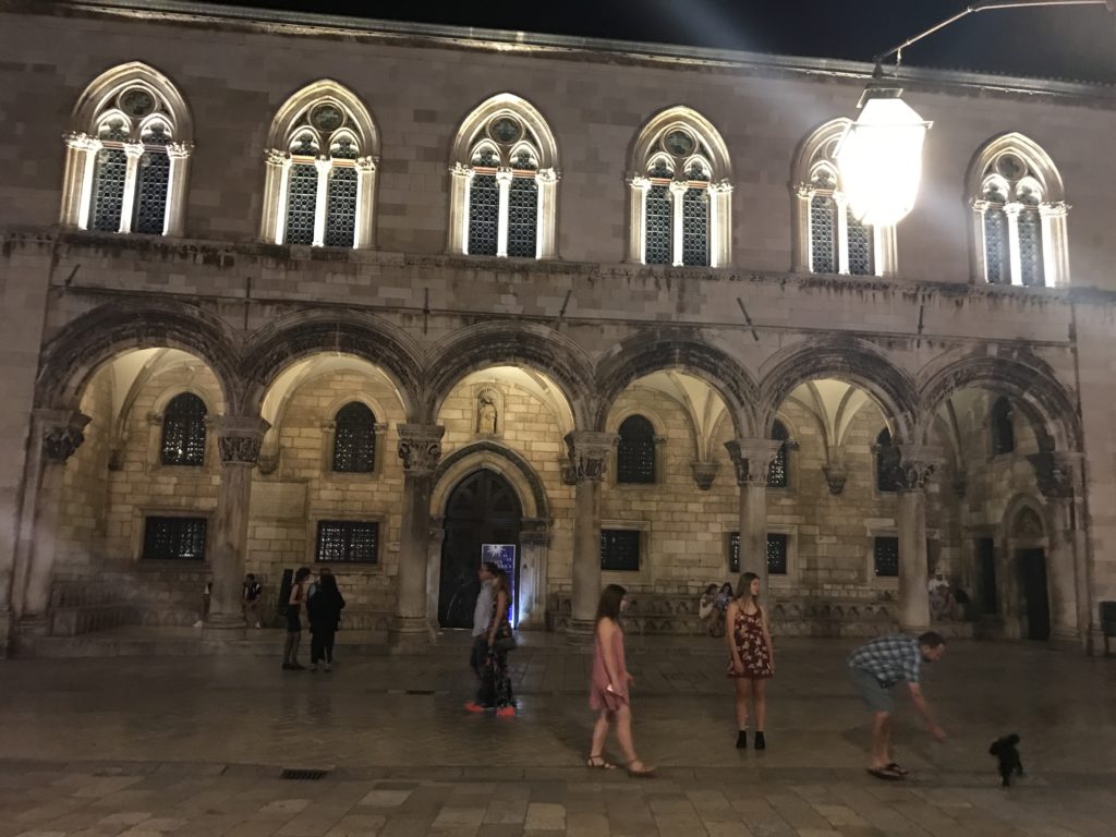 The Rector palace was government building and home of the Rector for his one month term as head of Dubrovnik government. 