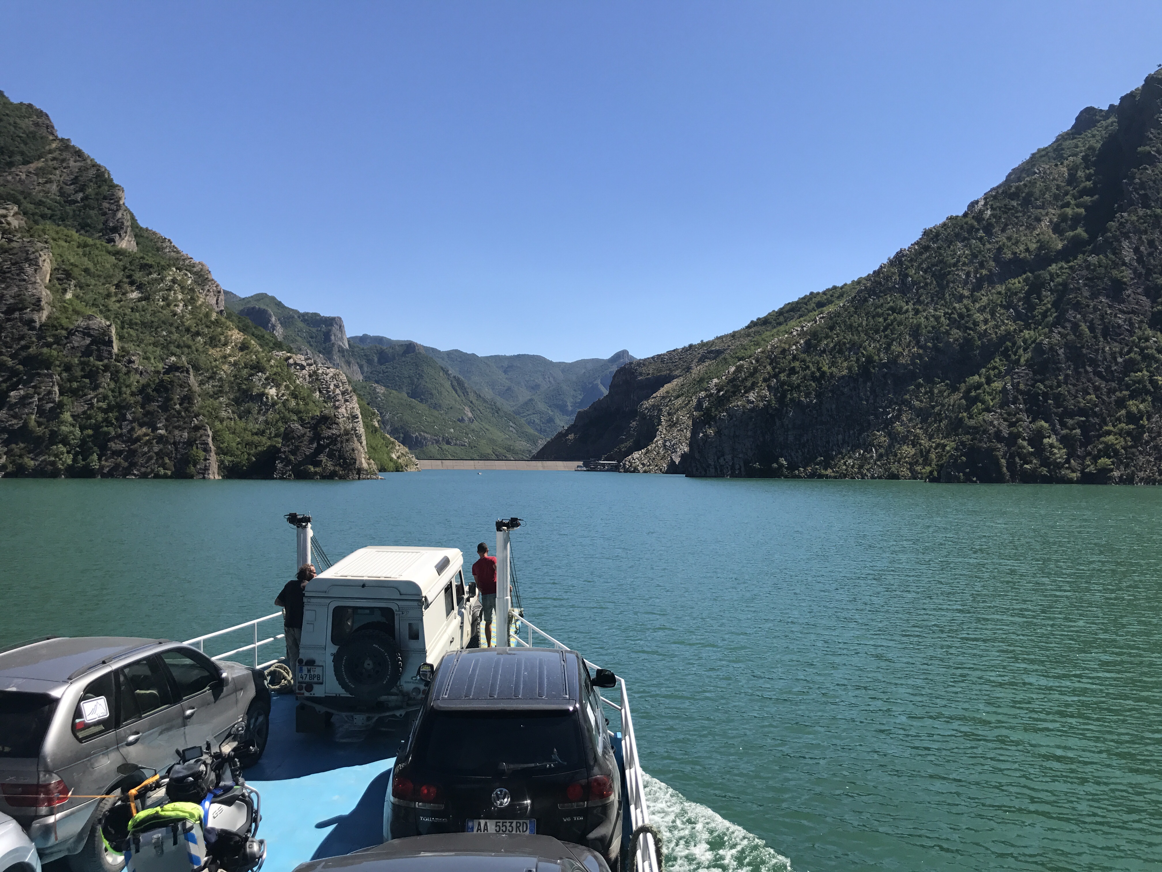 We return to starting point to take our ride back through the mountains to Shkoder. 