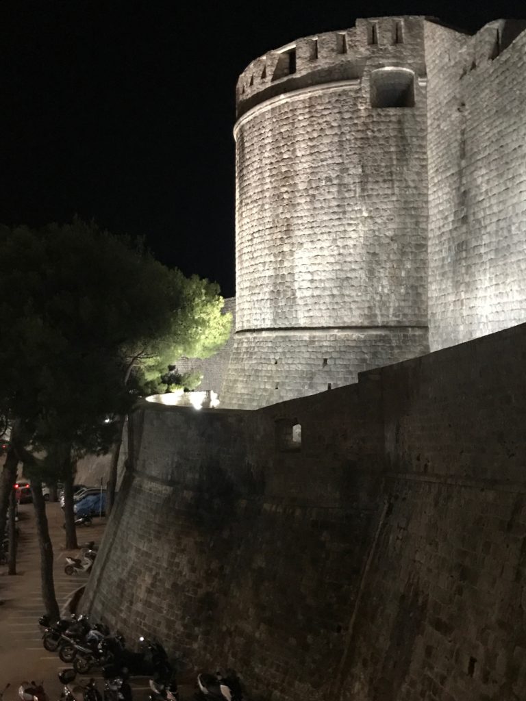 The top night club in Dubrovnik is in a fortress, I believe it's this one but I'm not sure. If you've been there, please leave a comment to confirm or correct.