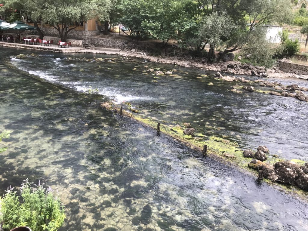 A short and pretty walk along the serene Buna river to get to the monastery. 