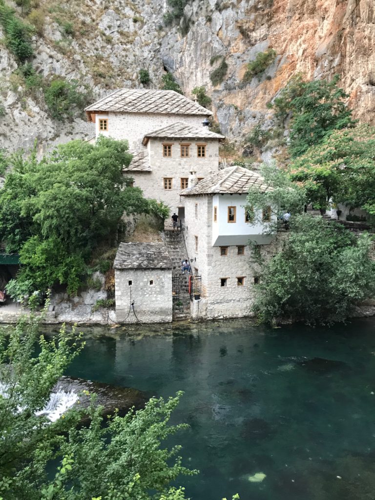 A guest house(musafirkhana) near the Blagaj Tekka