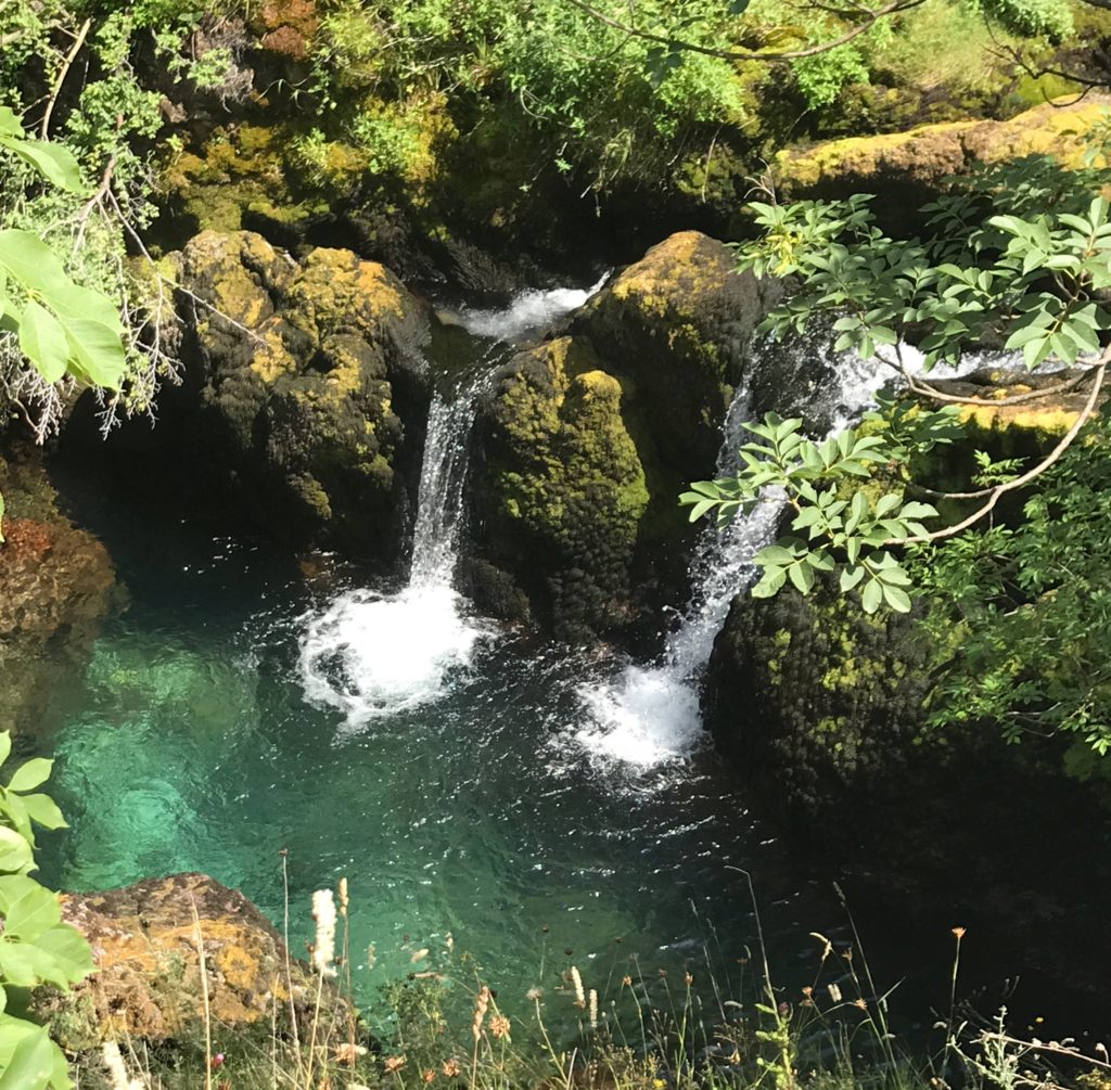 Pristine swimming holes on the White Drini river