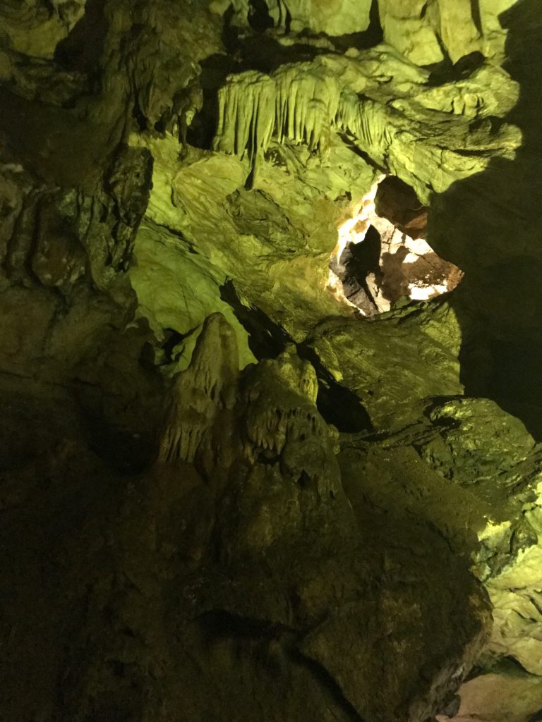 Formations in Radachi caves of Kosovo