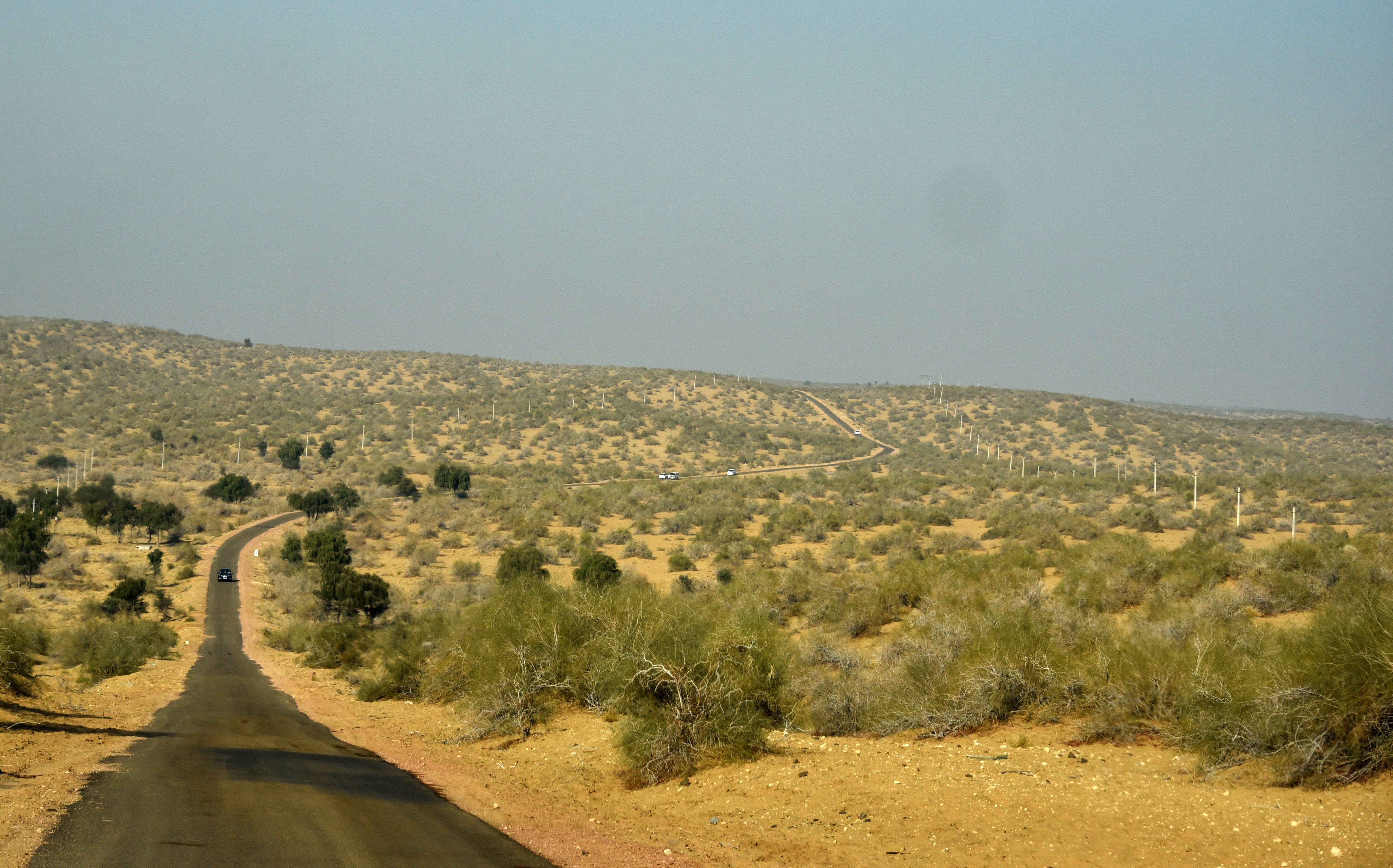 Driving through the vast and empty desert scene was quite an experience. Above all it was a humbling feeling to connect with, Rajasthan , the land of our family and our ancestors. 