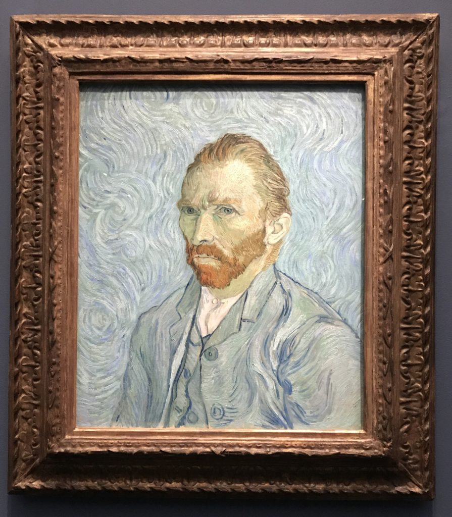 Vincent Van Gogh’s self portrait 