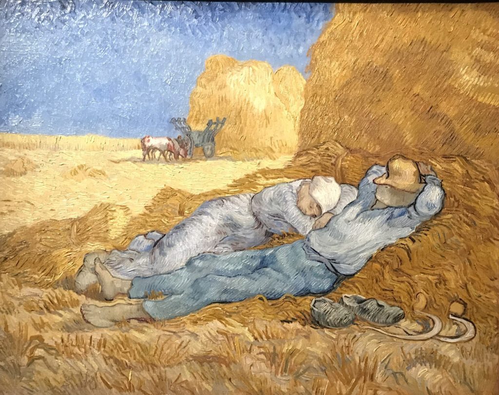 La Siesta by Van Gogh