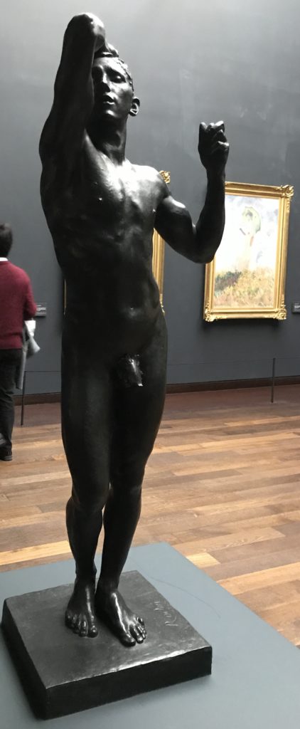 One of the many Rodin’s people statues in d’Orsay. 