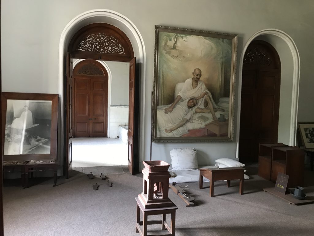 The room where Ba passed away, resting in Bapu’s lap. 