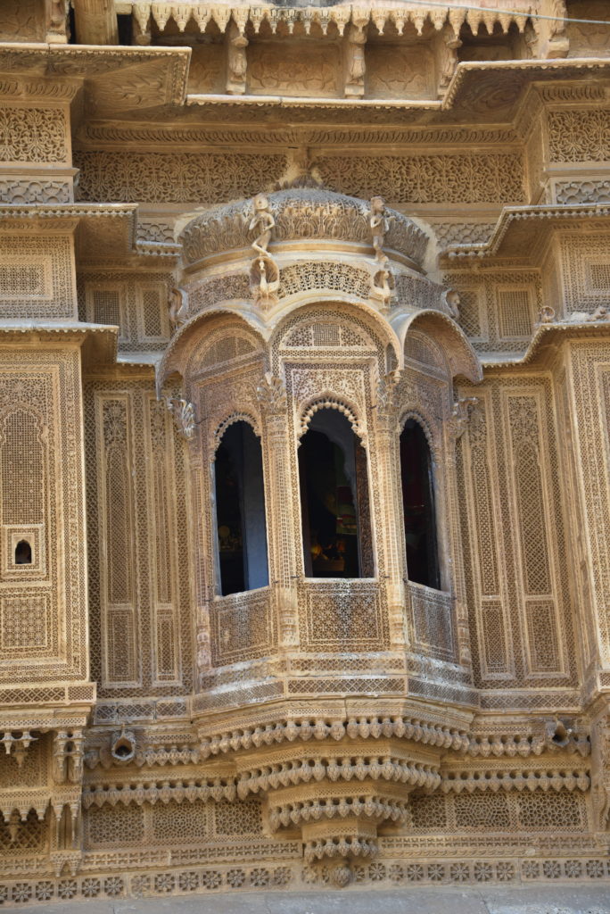 One of the windows (jharokah) in Nathmalji's Haveli.