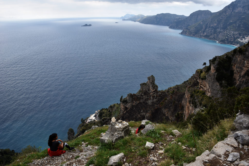 Hike of the Gods in Amalfi coast of Italy