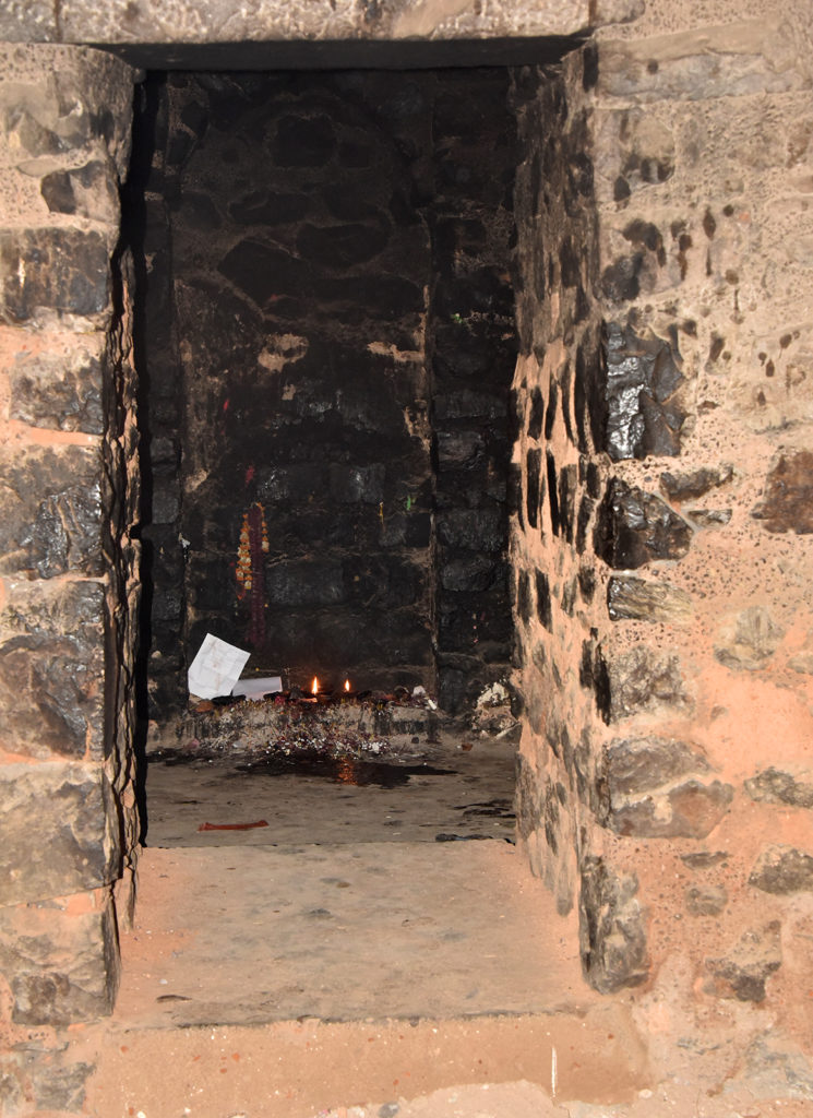 Devotees write letters, light lamps and give offerings to the spirits.