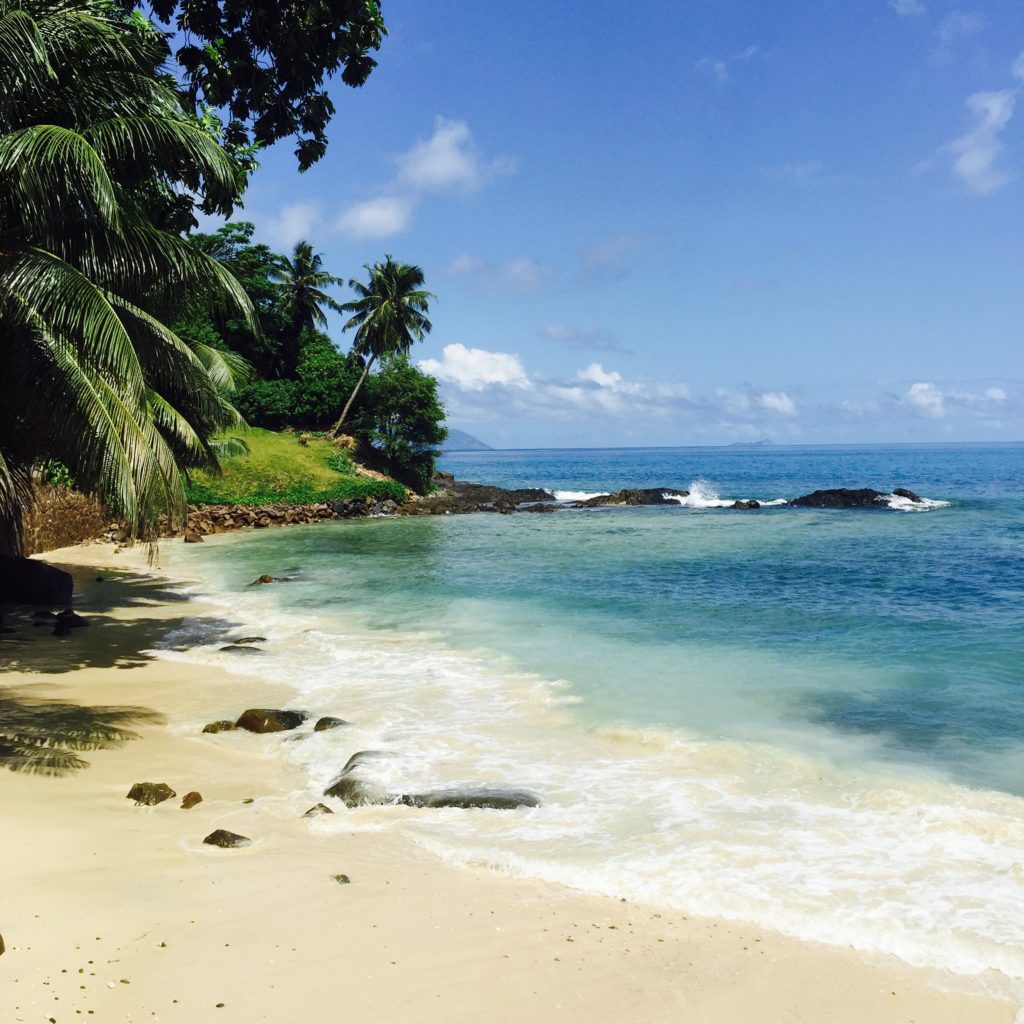 Seychelles's pristine beach