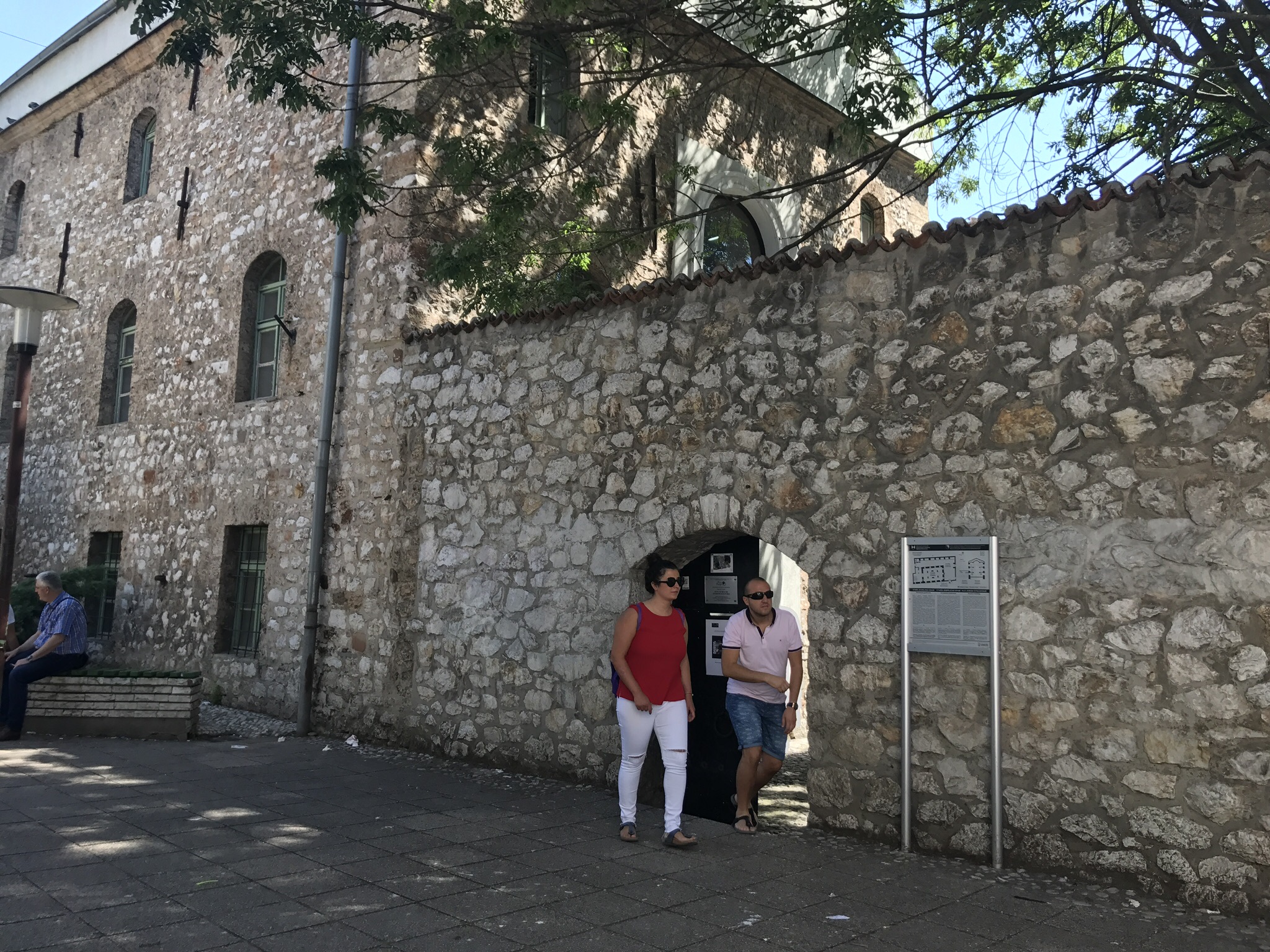 The ancient Jewish Synagogue is now preserved as a museum.