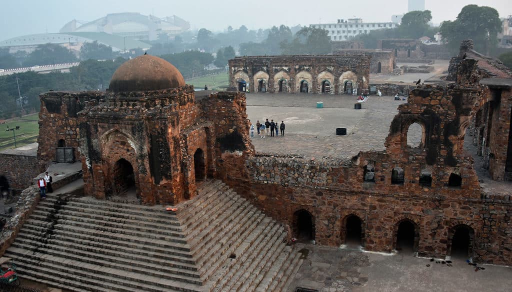 Jami Mazdi in Firoz Shah Kotla, Delhi