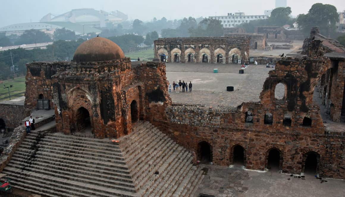 Jami Mazdi in Firoz Shah Kotla, Delhi