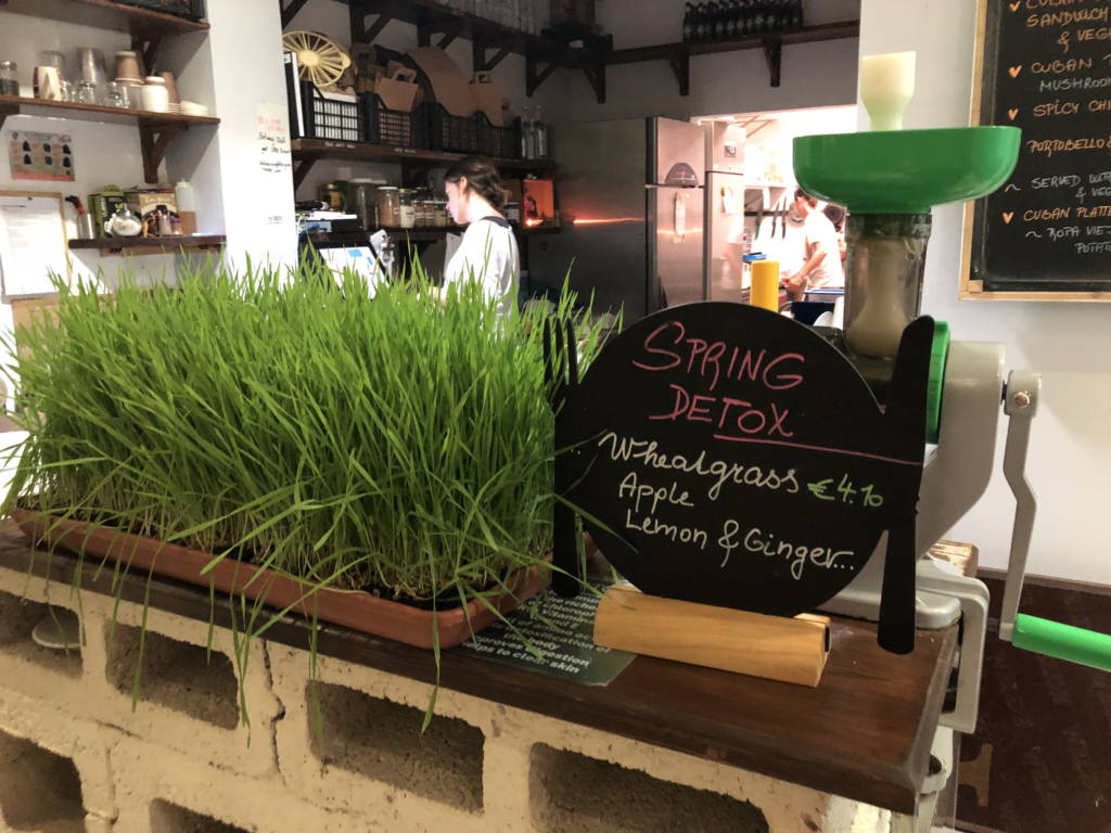 Yummy drinks in Grassy Hopper in Gzira, Malta.