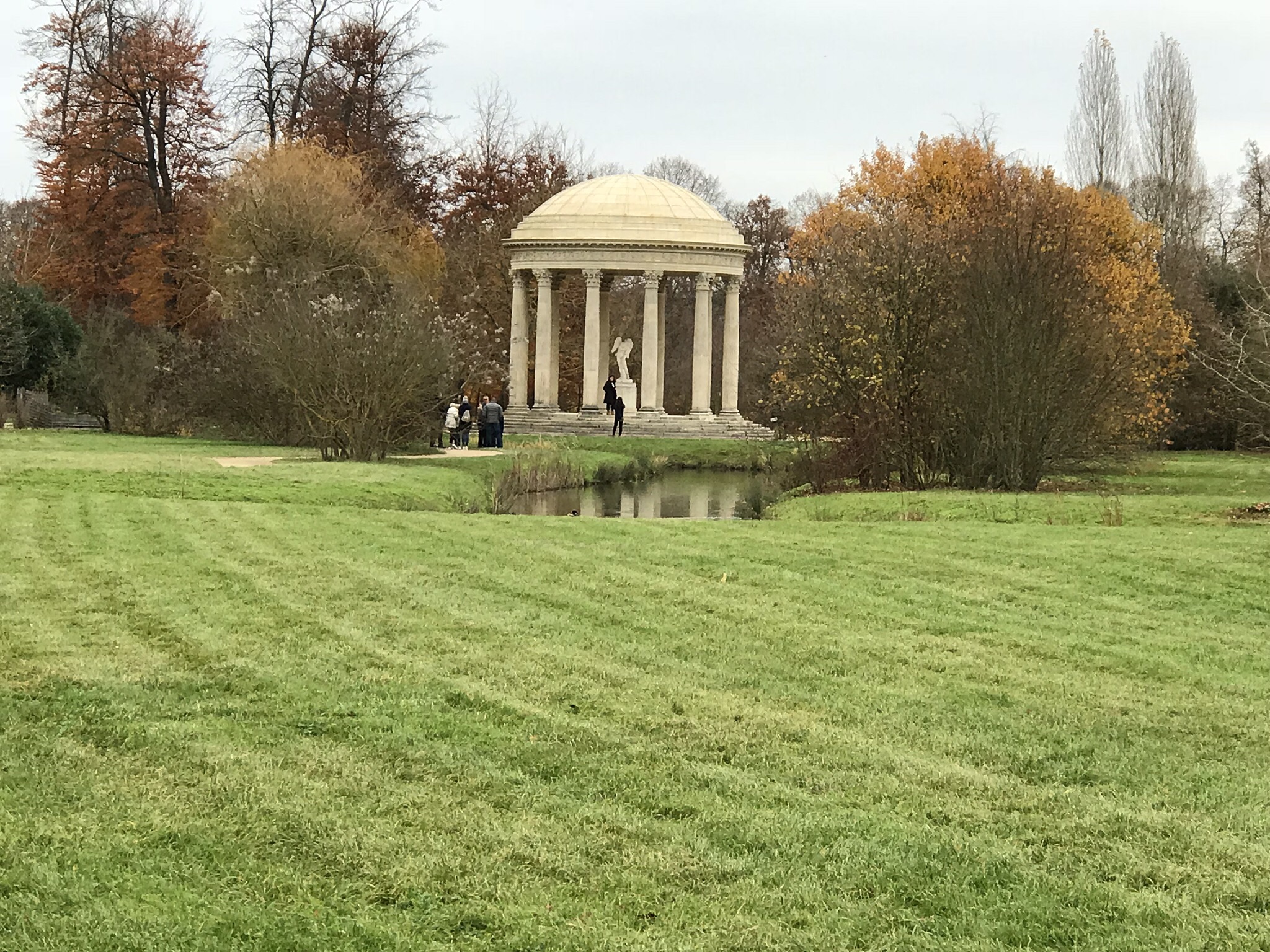 Palace of Versailles's grounds is just as gorgeous as the interiors. The weather cleared up and we enjoyed a lovely golf cart ride and walk.