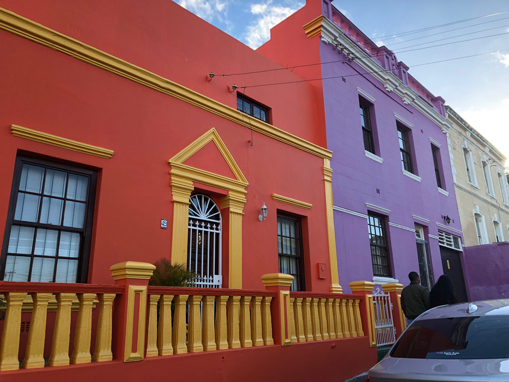 Each house in Bo-Kaap, Cape Town are painted with a unique color and each one of them looks gorgeous.