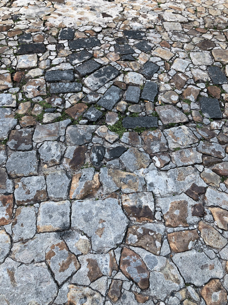 Cobblestone streets of Bo-Kaap help keep Cape Town from flooding if there is a heavy rain.