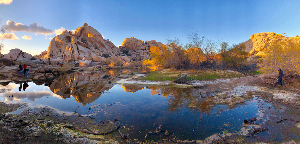 Once an important source of water for cattle and gold mining, Barker dam is now a beautiful place to relax and be amazed at nature's artistry.