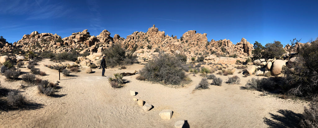 The walking paths in hidden Valley are well marked and mostly flat.