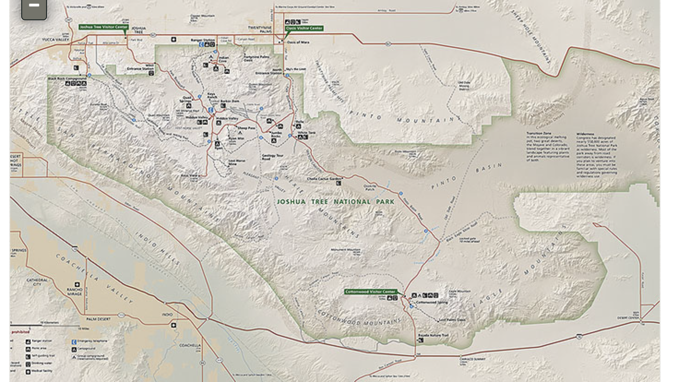 joshua tree park map How To Visit Joshua Tree National Park In 1 Or 2 Days The Ultimate Itinerary joshua tree park map