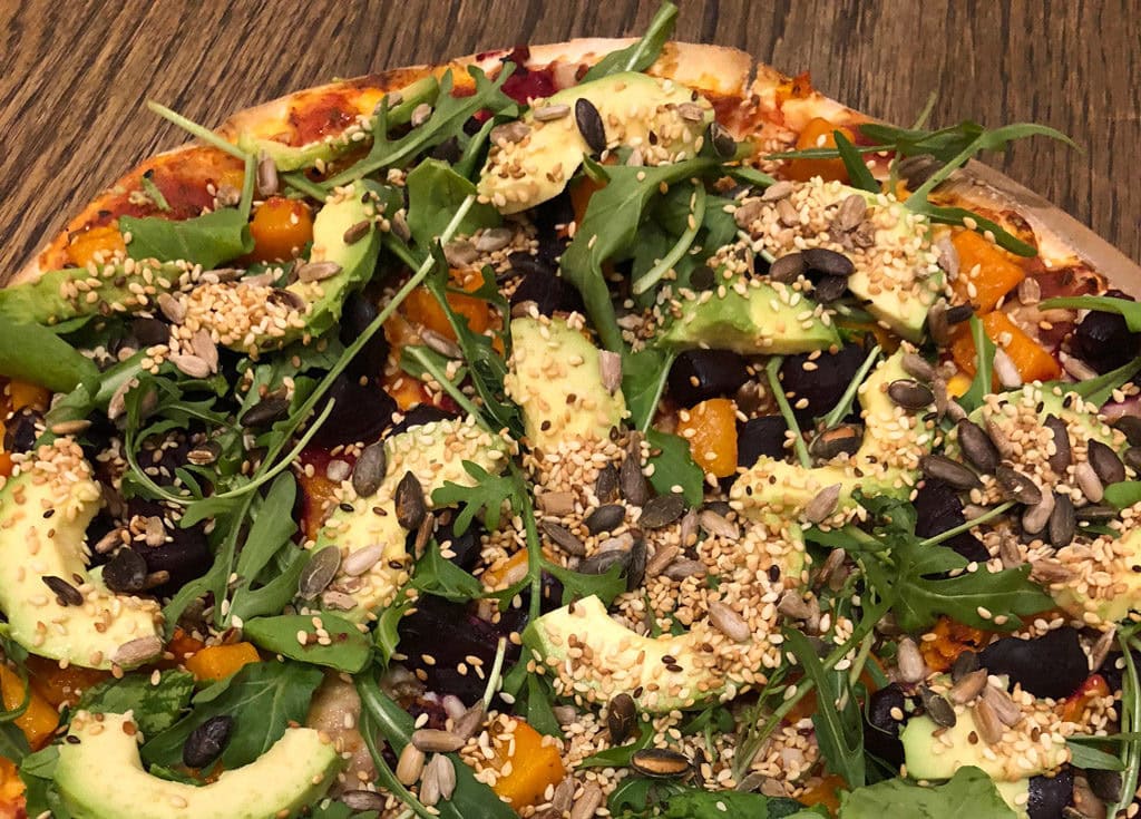 Pizza at Col'Cacchio in The Grove Mall in Namibia Windhoek 