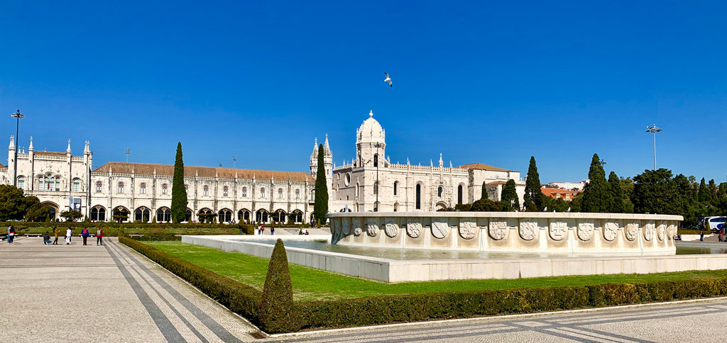 The Jerónimos Monastery (Mosteiro dos Jerónimos in Portuguese) in Santa Maria de Belém is now a large space for formal official events, a church and a museum of the original monastery.