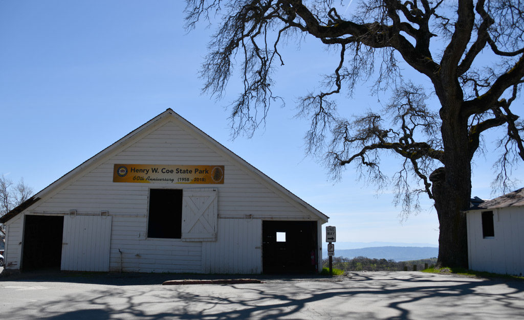 An old barn at Henry Coe state park 