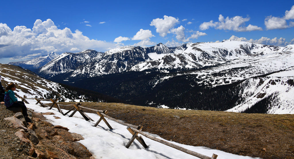 Gore Range on Trail Ridge Road in Rocky Mountain National Park