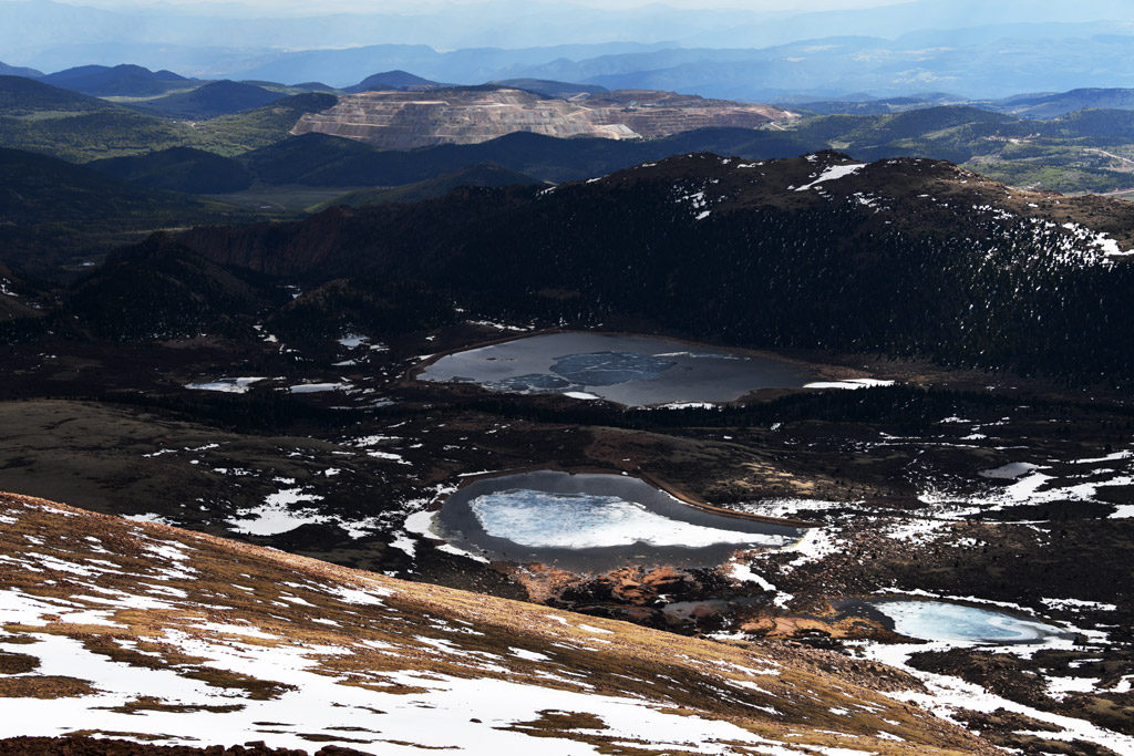 Pikes Peak National Forest is a destination for rock collectors and gold miners. 