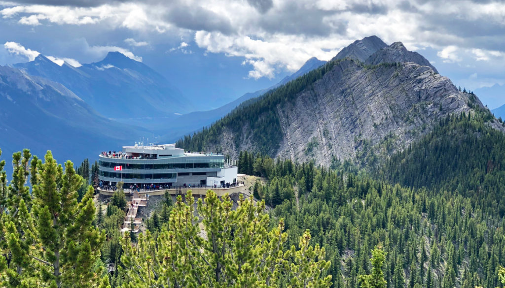 The magnificent views from Sulphur Mountain make the gondola a top attraction in Banff.  