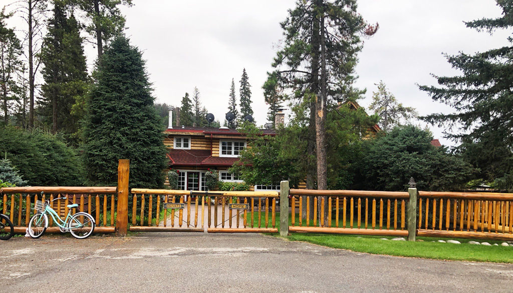 The owner's house at the Alpine Village