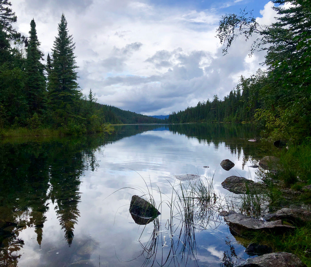 Valley of 5 lakes hike in Jasper National Park. This is one of the best hikes in Jasper