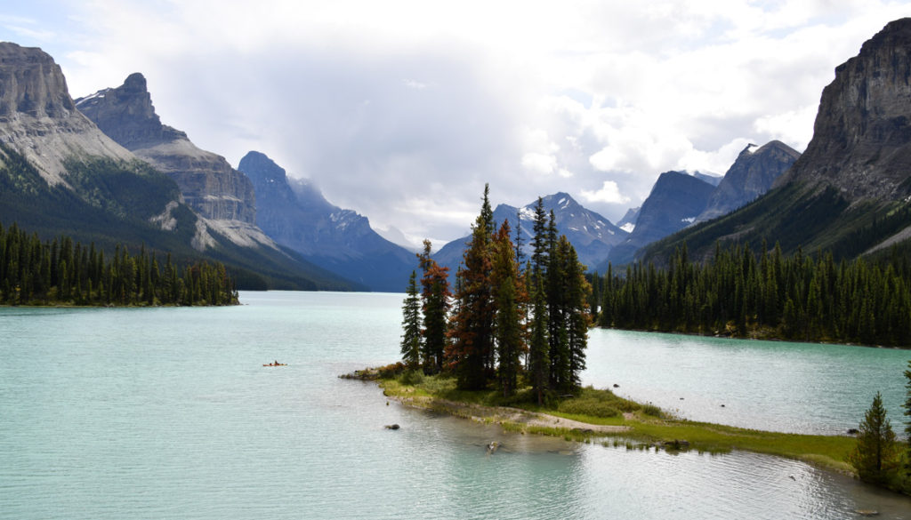 The Spirit Island on Maligne Lake is possibly one of the most special islands in the magnificent Canadian Rockies