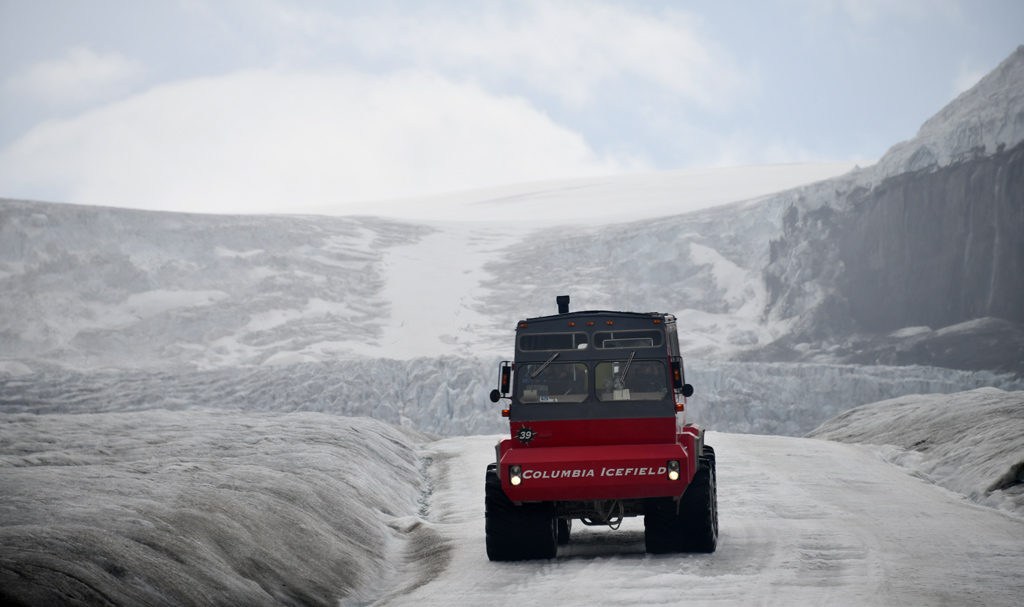 Columbia Icefield truck ride