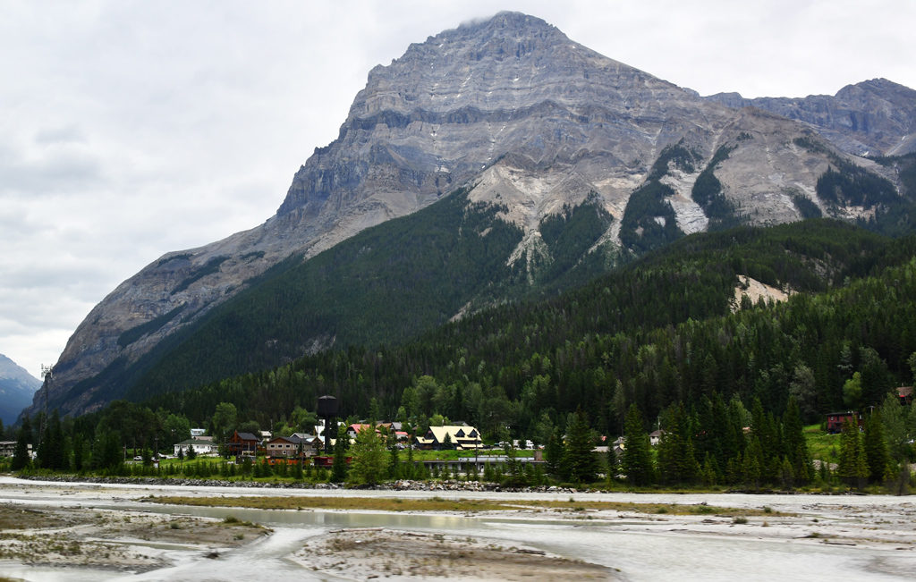 Town of Field in Yoho National Park