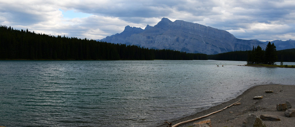 Cruising on Lake Minnewanka is one of the top things to do in Banff.