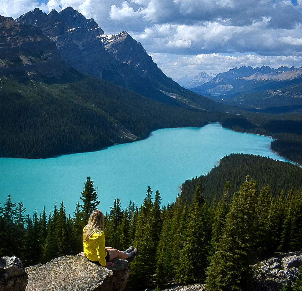 Peyto Lake in Banff National Park