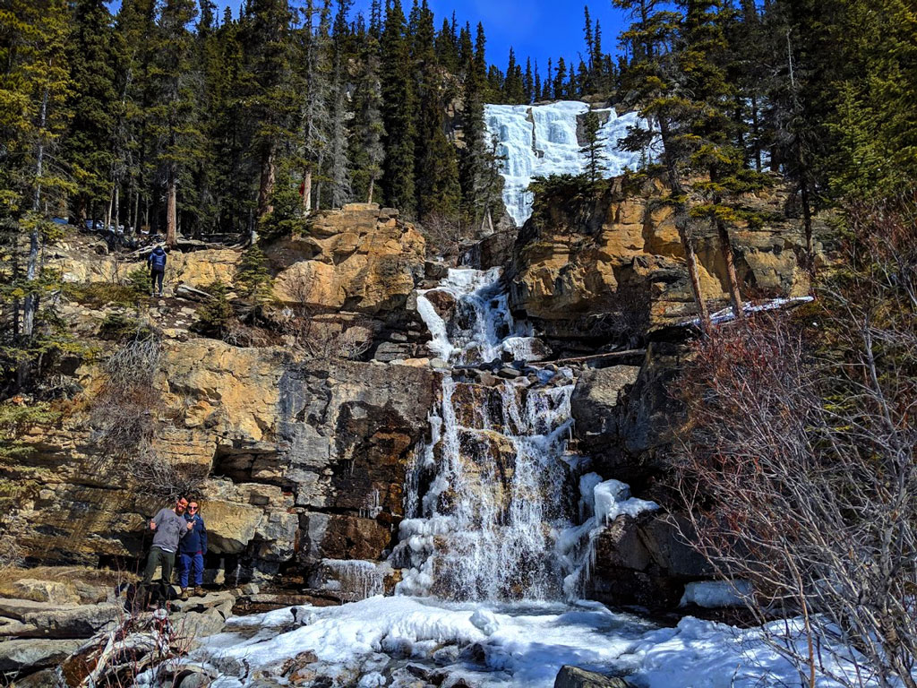 Tangle Falls from below. 