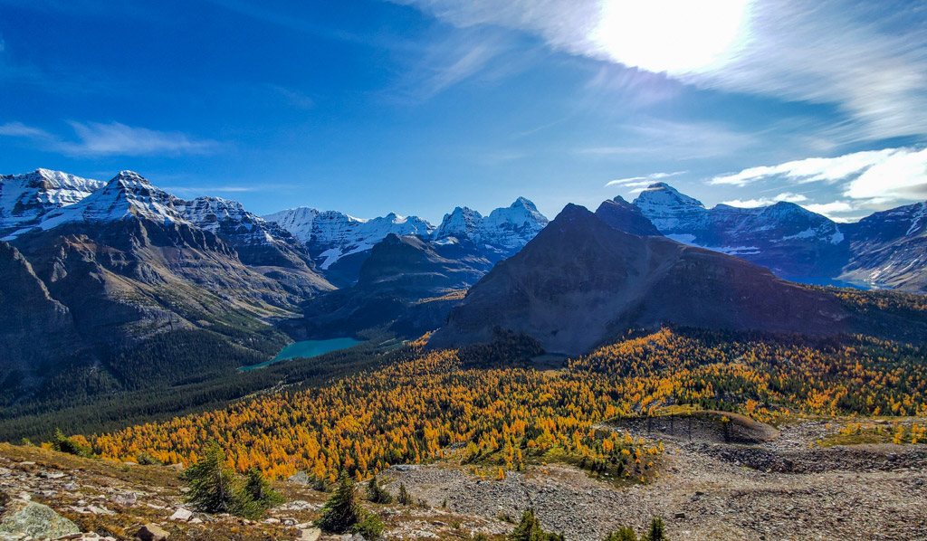 Mind-blowing views of Lake O’Hara. 