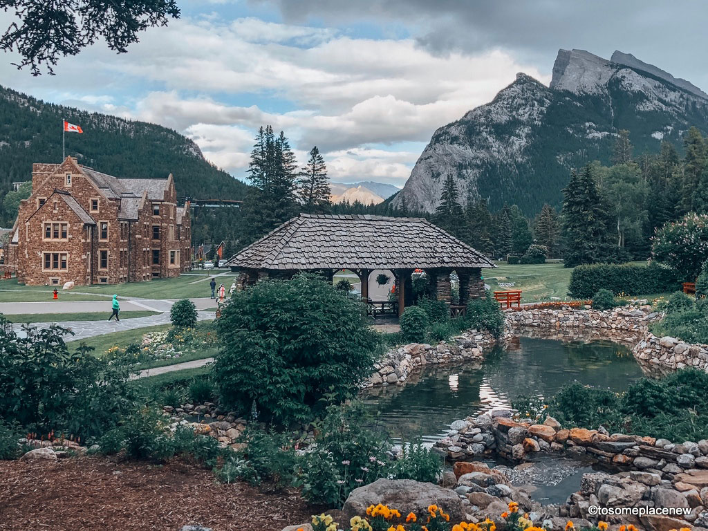 Visiting Cascade Time Gardens is a one of the fun things to do in Banff, Alberta