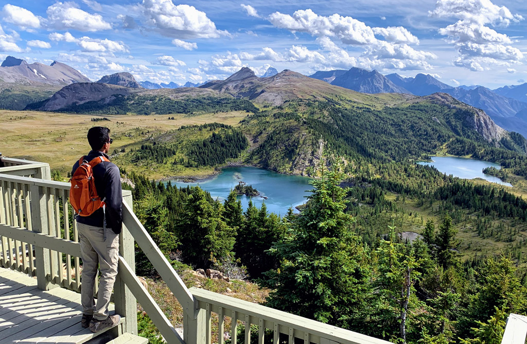 Banff Sunshine Meadows hike, Banff, Alberta, Canada is a fun thing to do in Banff in summer.