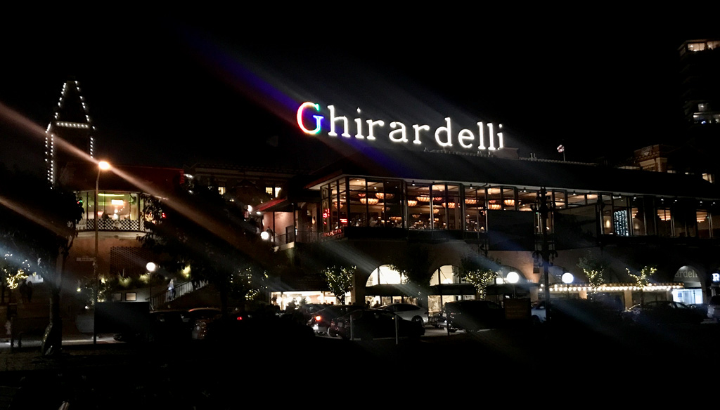 Ghirardelli Square, San Francisco. 