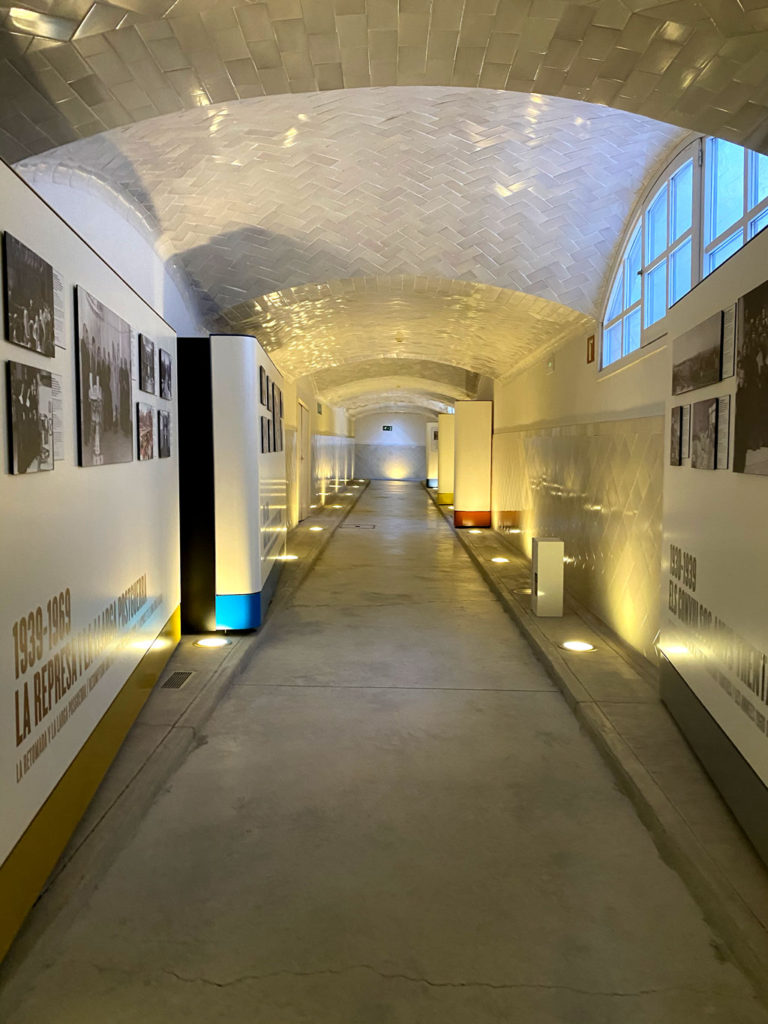 Hospital Sant Pau, Barcelona underground exhibition hall